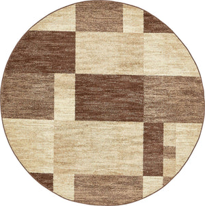 Light Brown 7' 10 x 7' 10 Autumn Round Area Rug 100% Polypropylene Durable Jute Backing Living Dining Room Bedroom Office Modern Decor Carpet for Sale at Rug Engine