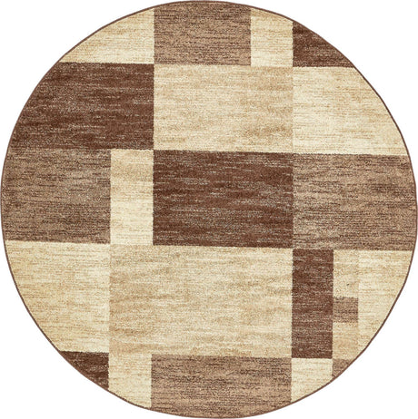 Light Brown 7' 10 x 7' 10 Autumn Round Area Rug 100% Polypropylene Durable Jute Backing Living Dining Room Bedroom Office Modern Decor Carpet for Sale at Rug Engine