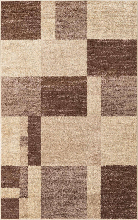 Light Brown 5' 3 x 8' Autumn Rectangle Area Rug 100% Polypropylene Durable Jute Backing Living Dining Room Bedroom Office Modern Decor Carpet for Sale at Rug Engine
