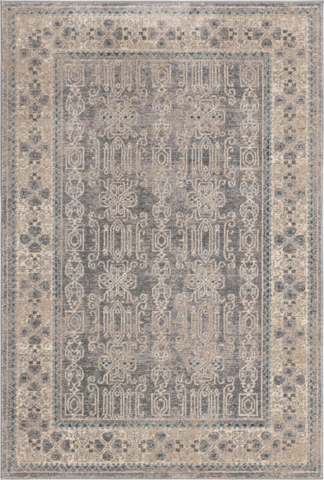 Gray 4' 1 x 6' 1 Salzburg Rectangle Area Rug