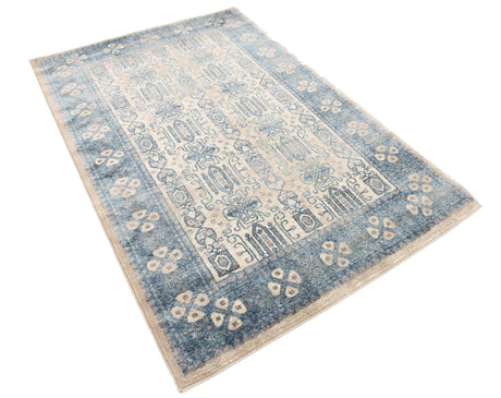 Beige 4' 1 x 6' 1 Salzburg Rectangle Area Rug