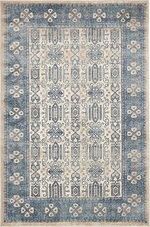 Beige 4' 1 x 6' 1 Salzburg Rectangle Area Rug