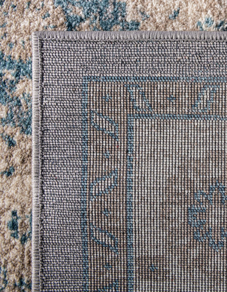 Gray 5' x 5' Salzburg Square Area Rug