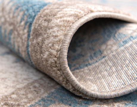 Cream 8' x 8' Salzburg Square Area Rug