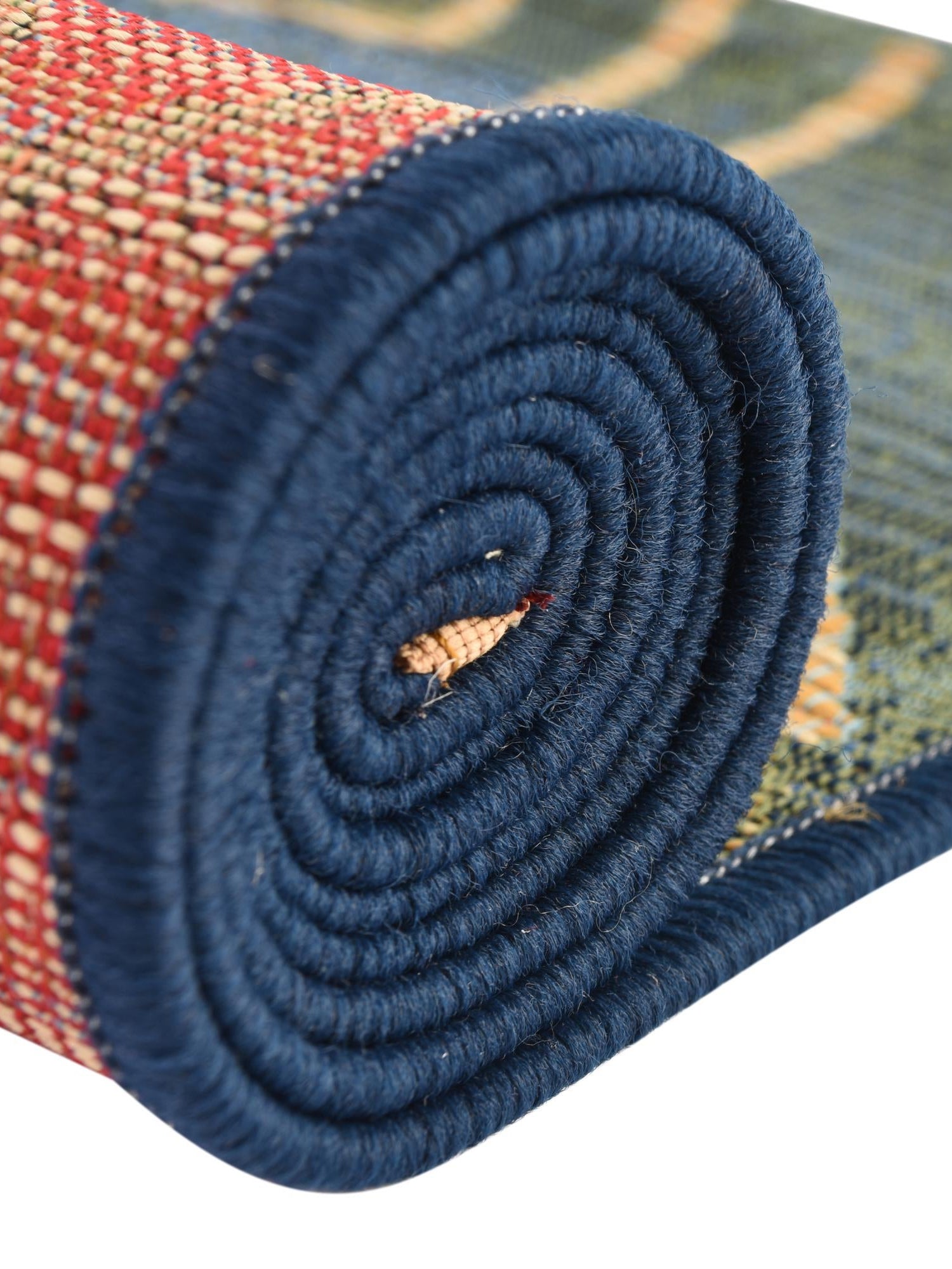 Blue 10' x 12' 2 Outdoor Modern Rectangle Area Rug Weather Resistant for Patio, Deck, Terrace, Balcony, Porch 100% Polypropylene Modern Outside Carpet for Sale at Rug Engine