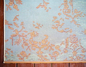 Beige 10' x 12' 2 Outdoor Botanical Rectangle Rug
