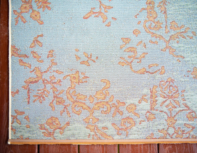 Beige 10' x 12' 2 Outdoor Botanical Rectangle Rug