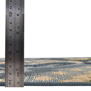 Blue 2' x 6' 1 Outdoor Modern Runner Rug