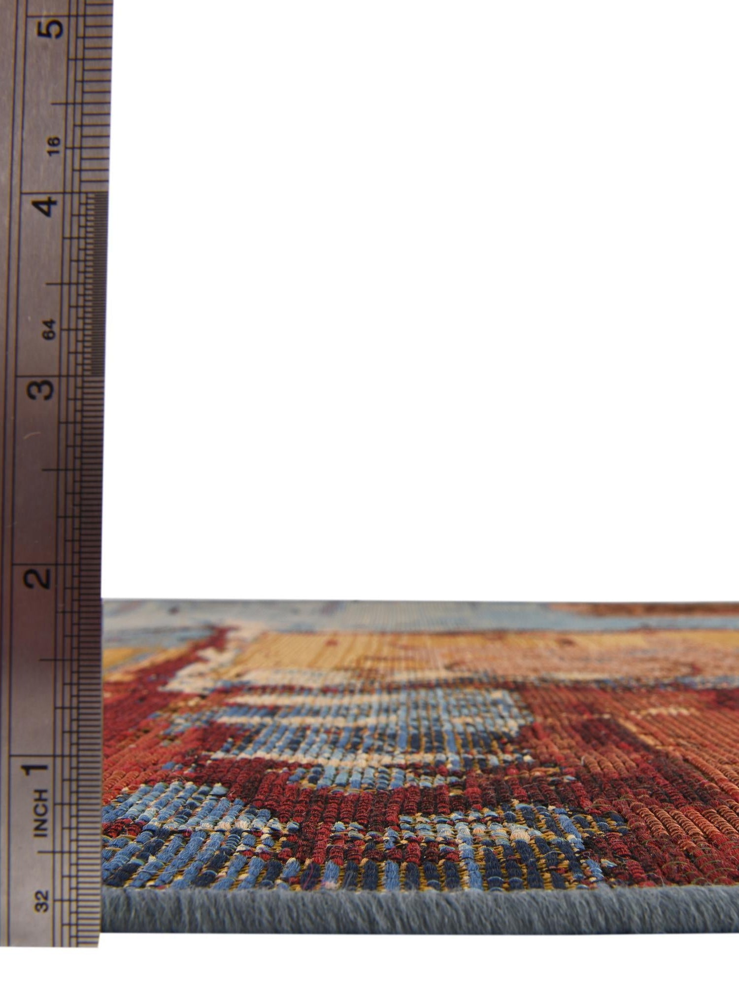 Multicolor 2' 7 x 10' Outdoor Modern Runner Area Rug Weather Resistant for Patio, Deck, Terrace, Balcony, Porch 100% Polypropylene Modern Outside Carpet for Sale at Rug Engine