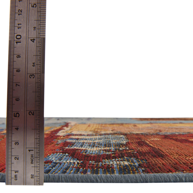 Multicolor 8' x 11' 4 Outdoor Modern Rectangle Rug