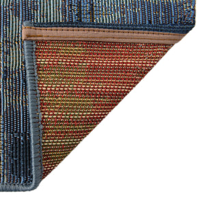 Multicolor 10' x 12' 2 Outdoor Modern Rectangle Rug