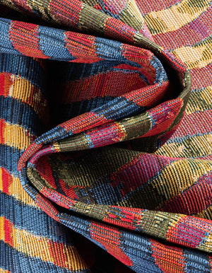 Multicolor 2' x 6' 1 Outdoor Modern Runner Rug