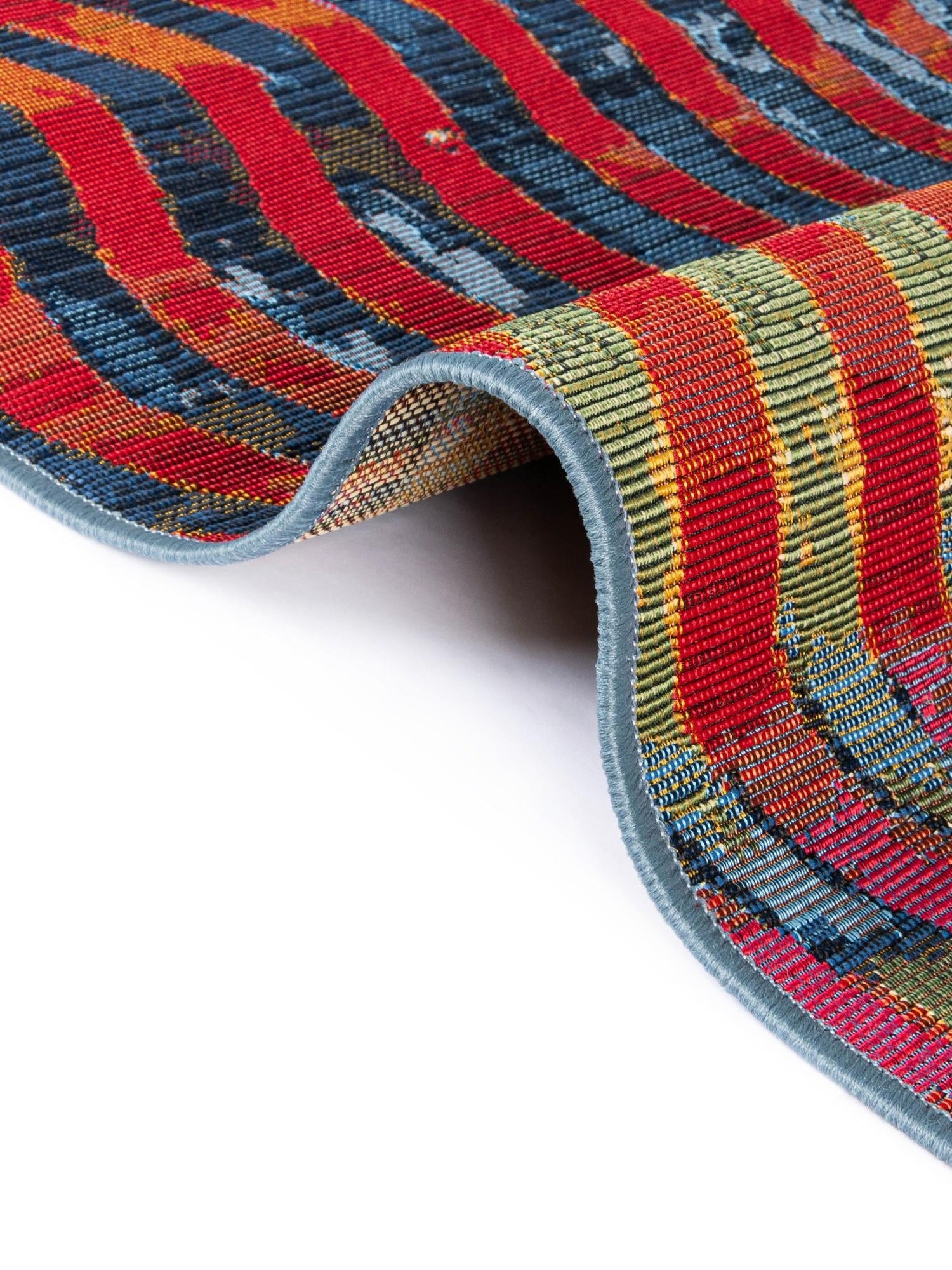 Multicolor 10' x 12' 2 Outdoor Modern Rectangle Area Rug Weather Resistant for Patio, Deck, Terrace, Balcony, Porch 100% Polypropylene Modern Outside Carpet for Sale at Rug Engine