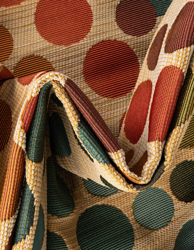 Beige 2' x 4' 1 Outdoor Modern Runner Rug