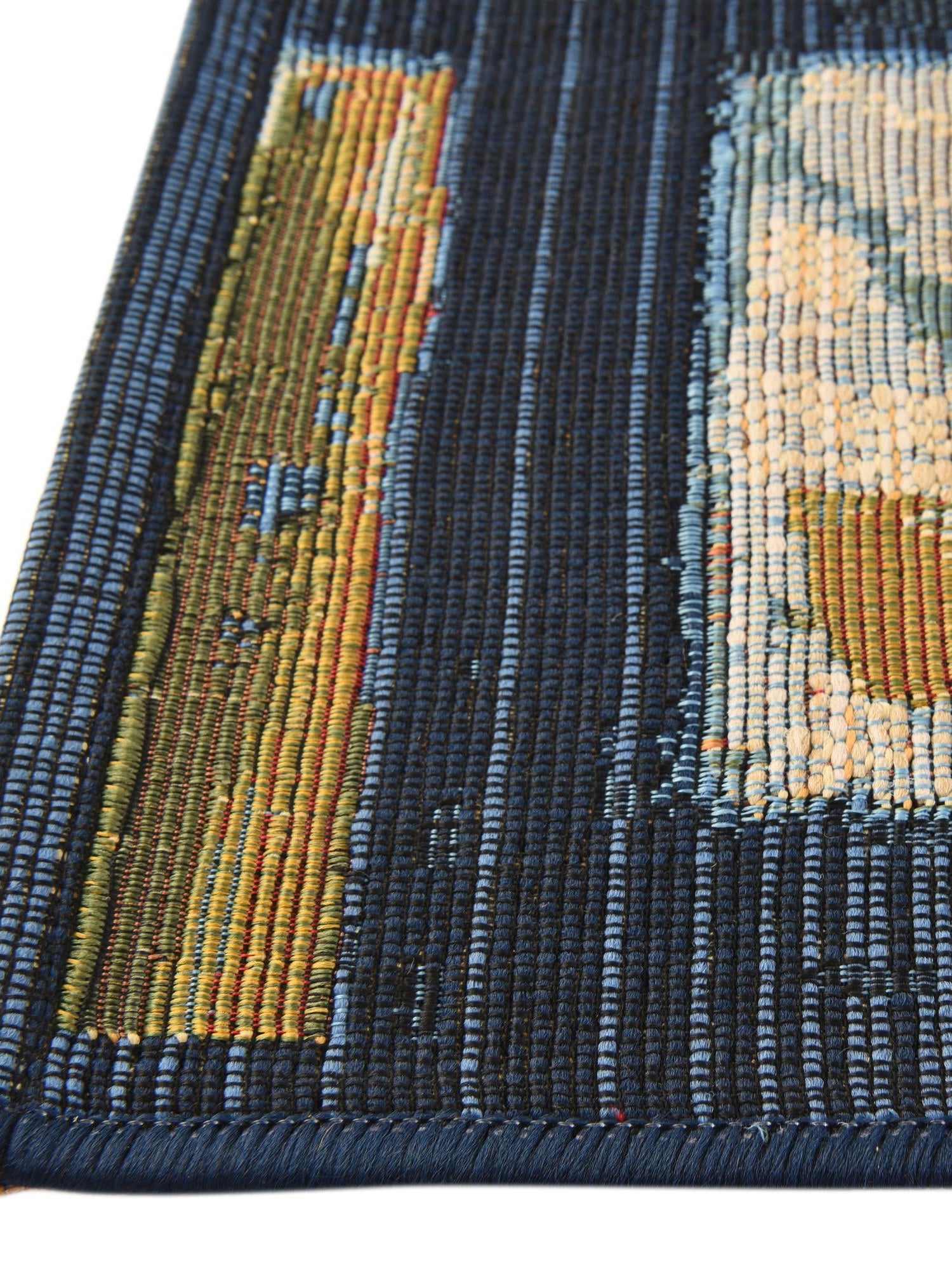 Multicolor 10' x 12' 2 Outdoor Modern Rectangle Area Rug Weather Resistant for Patio, Deck, Terrace, Balcony, Porch 100% Polypropylene Modern Outside Carpet for Sale at Rug Engine