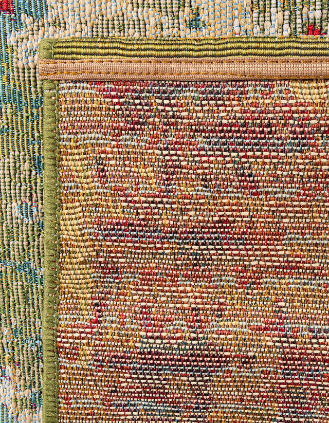 Multicolor 2' 2 x 3' 1 Outdoor Modern Rectangle Rug
