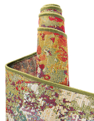 Multicolor 2' 2 x 3' 1 Outdoor Modern Rectangle Rug