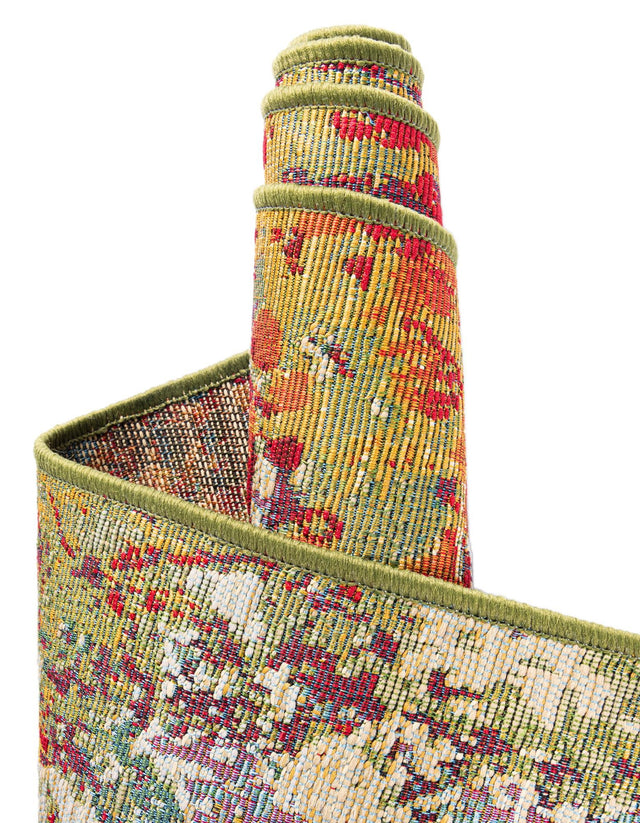 Multicolor 2' 2 x 3' 1 Outdoor Modern Rectangle Rug