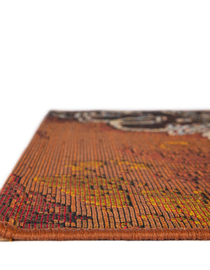 Rust Red 8' x 11' 4 Outdoor Modern Rectangle Area Rug Weather Resistant for Patio, Deck, Terrace, Balcony, Porch 100% Polypropylene Modern Outside Carpet for Sale at Rug Engine