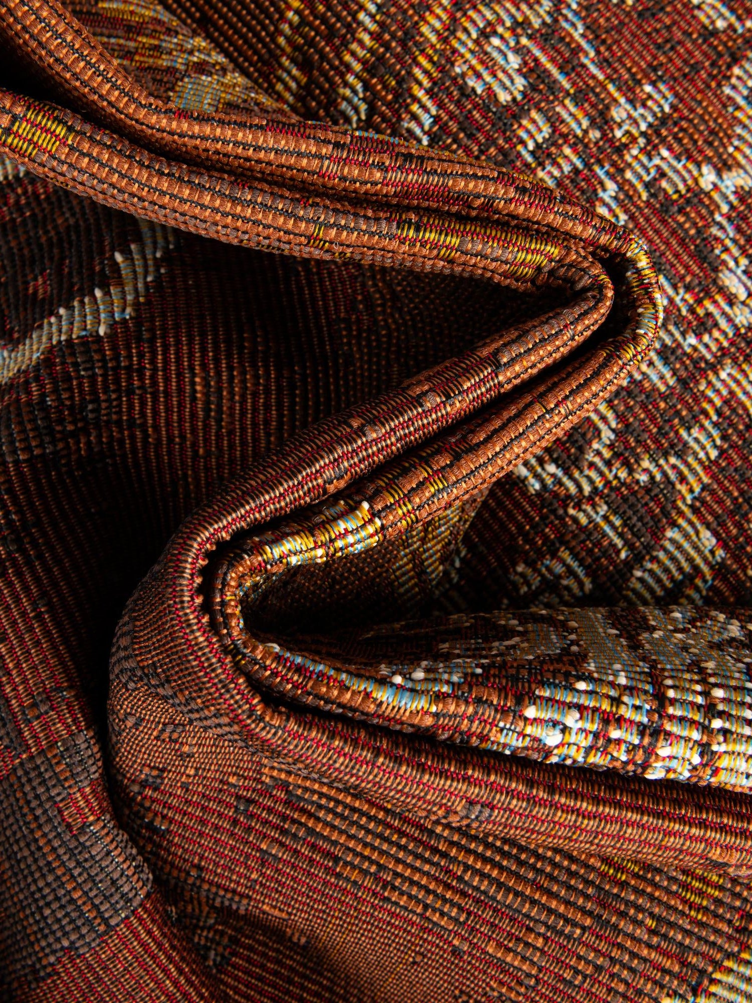 Rust Red 2' 2 x 3' 1 Outdoor Modern Rectangle Area Rug Weather Resistant for Patio, Deck, Terrace, Balcony, Porch 100% Polypropylene Modern Outside Carpet for Sale at Rug Engine