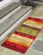Multicolor 2' x 3' 11 Outdoor Modern Runner Area Rug Weather Resistant for Patio, Deck, Terrace, Balcony, Porch 100% Polypropylene Modern Outside Carpet for Sale at Rug Engine
