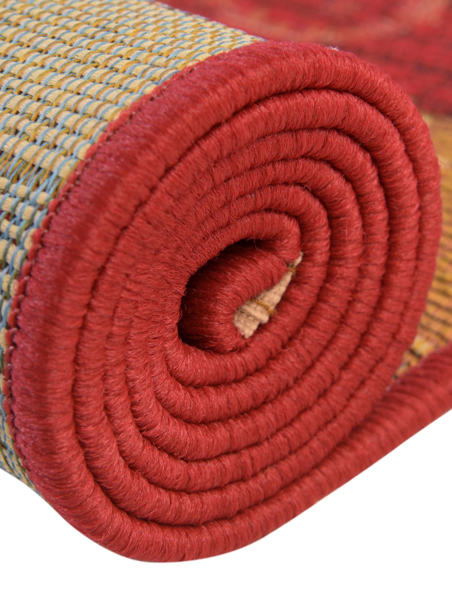 Multicolor 6' 1 x 9' Outdoor Modern Rectangle Area Rug Weather Resistant for Patio, Deck, Terrace, Balcony, Porch 100% Polypropylene Modern Outside Carpet for Sale at Rug Engine