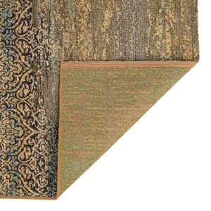 Beige 10' x 12' 2 Outdoor Botanical Rectangle Area Rug Weather Resistant for Patio, Deck, Terrace, Balcony, Porch Polypropylene Garden Floral Tropical Carpet for Sale at Rug Engine