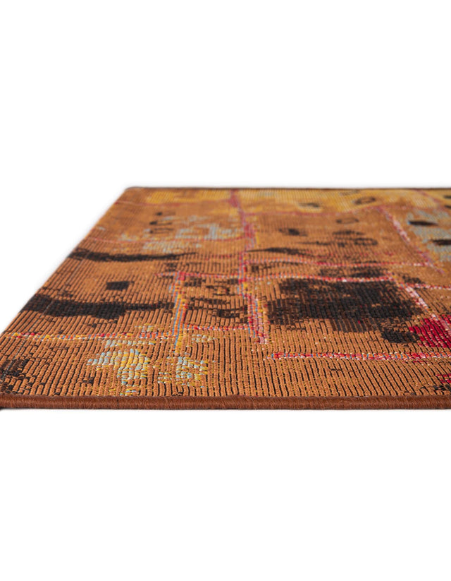 Multicolor 2' x 5' Outdoor Modern Runner Area Rug Weather Resistant for Patio, Deck, Terrace, Balcony, Porch 100% Polypropylene Modern Outside Carpet for Sale at Rug Engine