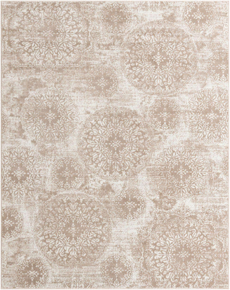 Beige 8' x 10' Sofia Rectangle Rug