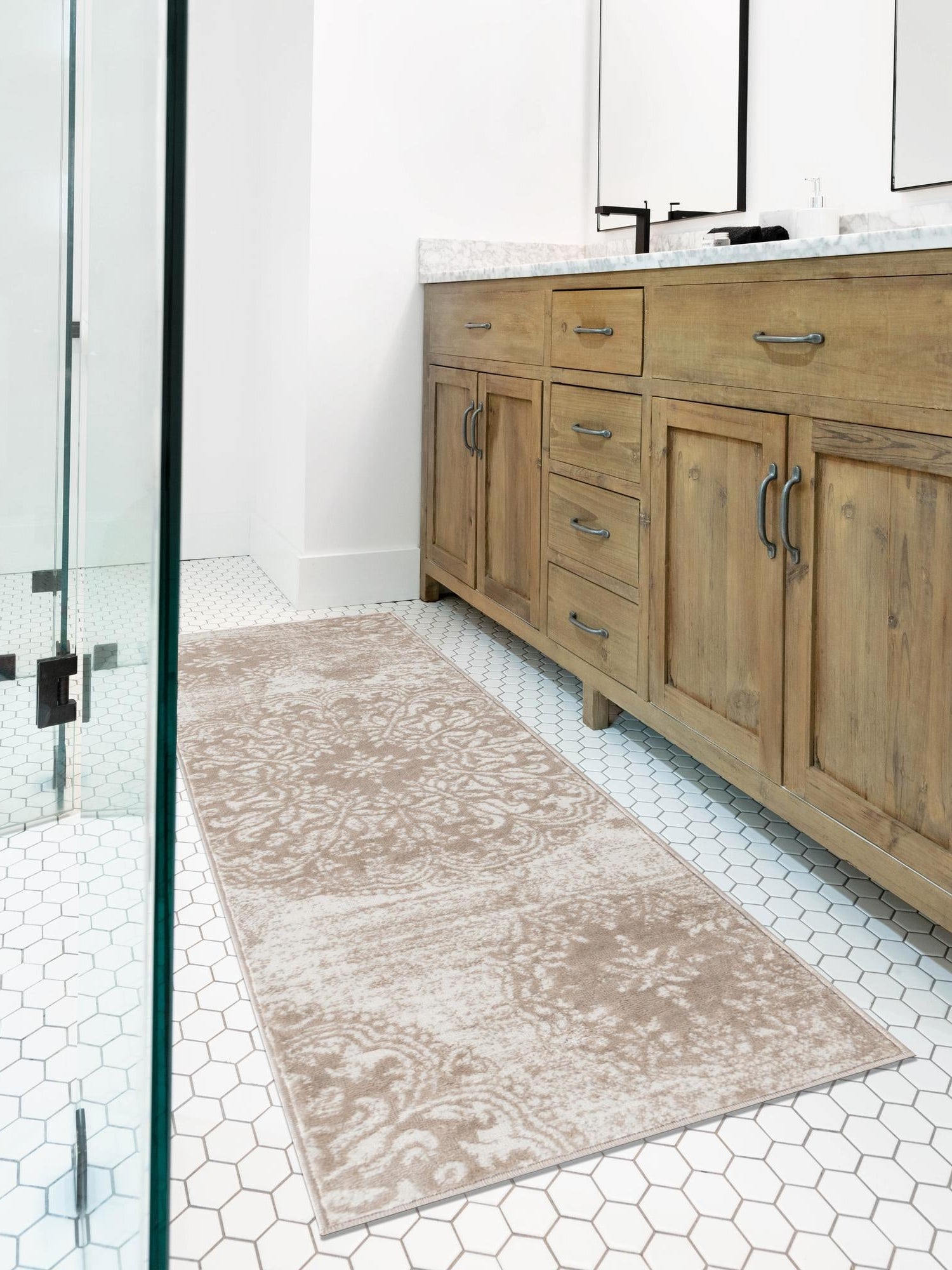 Beige 2' x 9' 10 Sofia Runner Area Rug