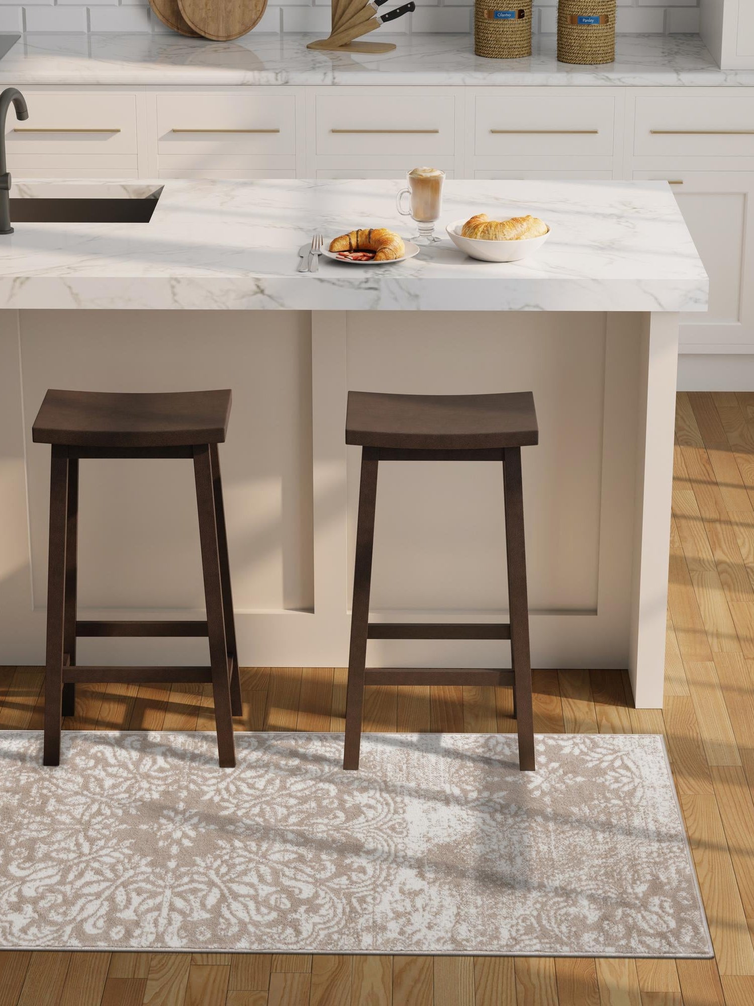 Beige 2' x 13' 1 Sofia Runner Area Rug