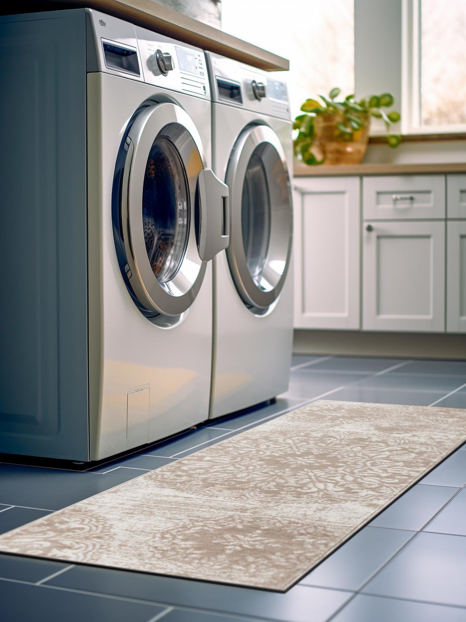 Beige 2' x 6' 7 Sofia Runner Area Rug