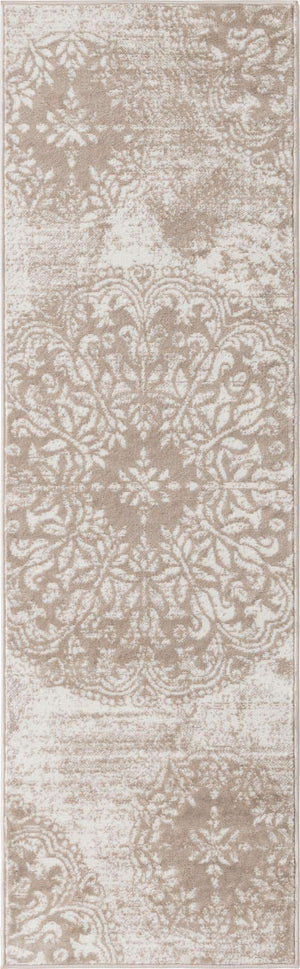 Beige 2' x 7' Sofia Runner Rug