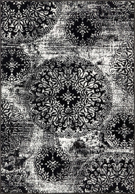 Black 4' 1 x 6' 1 Sofia Rectangle Rug