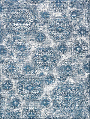 Blue 9' x 12' 2 Sofia Rectangle Rug