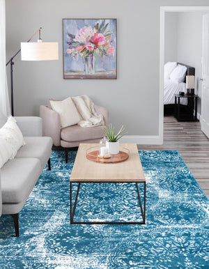 Blue 2' 2 x 3' 1 Sofia Rectangle Rug