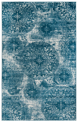 Blue 5' 1 x 8' Sofia Rectangle Rug