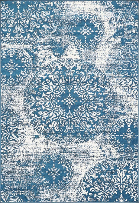 Blue 4' 1 x 6' 1 Sofia Rectangle Rug