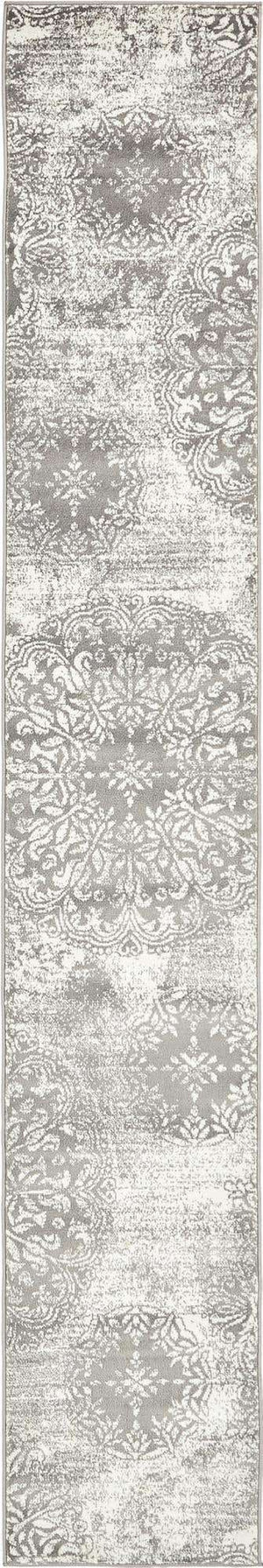 Gray 2' x 13' 1 Sofia Runner Area Rug Durable Easy Clean Stain Resistant Unique Carpet for Affordable Interior Home Design for Sale at Rug Engine