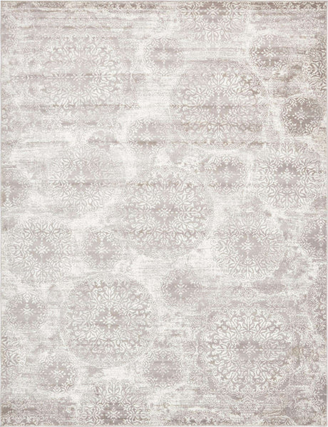 Light Gray 9' x 12' 2 Sofia Rectangle Rug