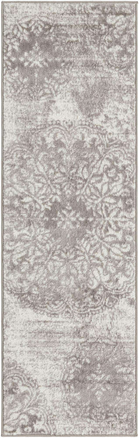 Light Gray 2' x 7' Sofia Runner Rug