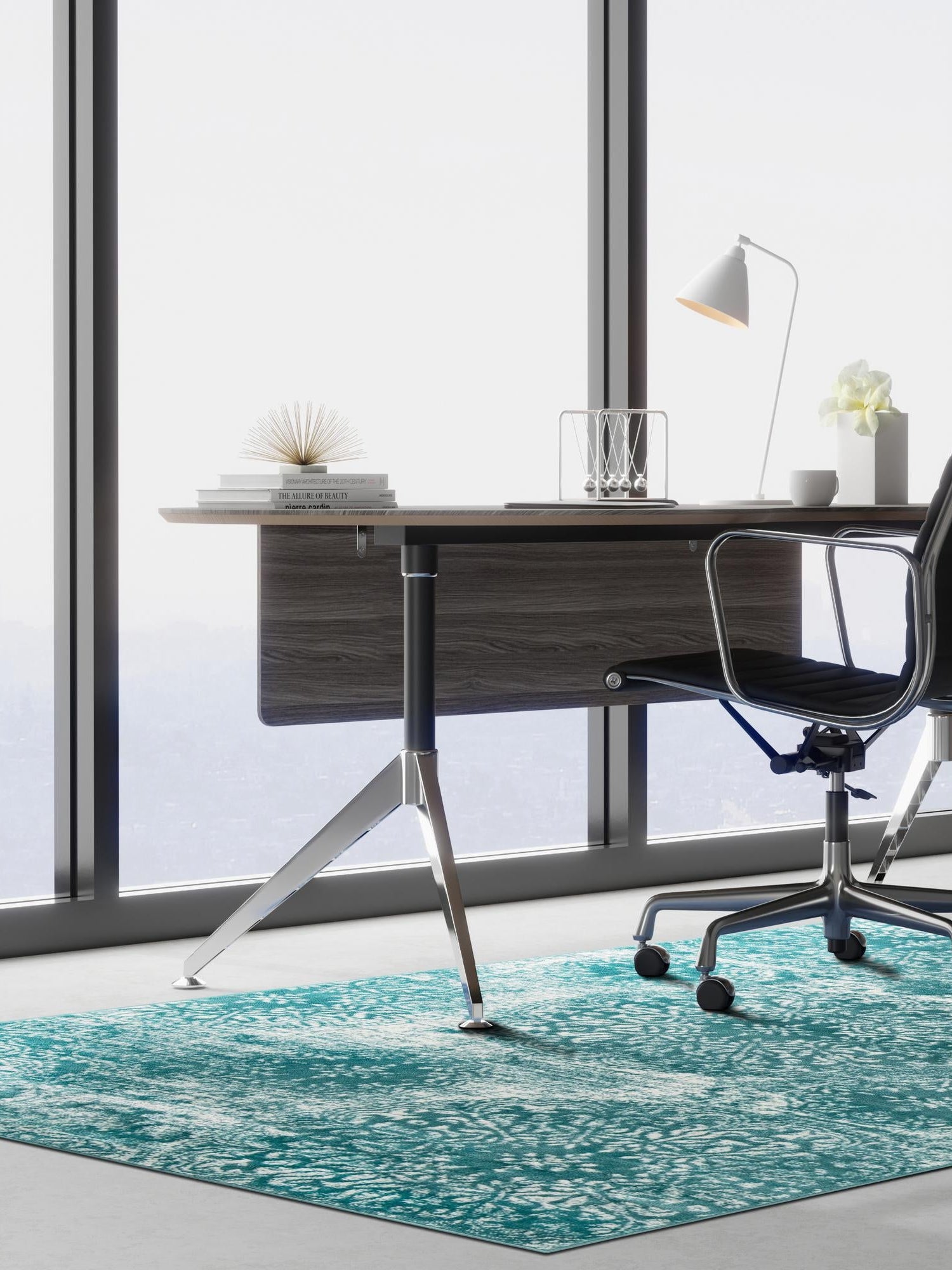 Turquoise 5' 3 x 8' Sofia Rectangle Area Rug Durable Easy Clean Stain Resistant Unique Carpet for Affordable Interior Home Design for Sale at Rug Engine