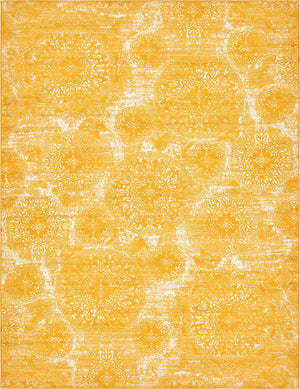 Yellow 9' x 12' 2 Sofia Rectangle Rug