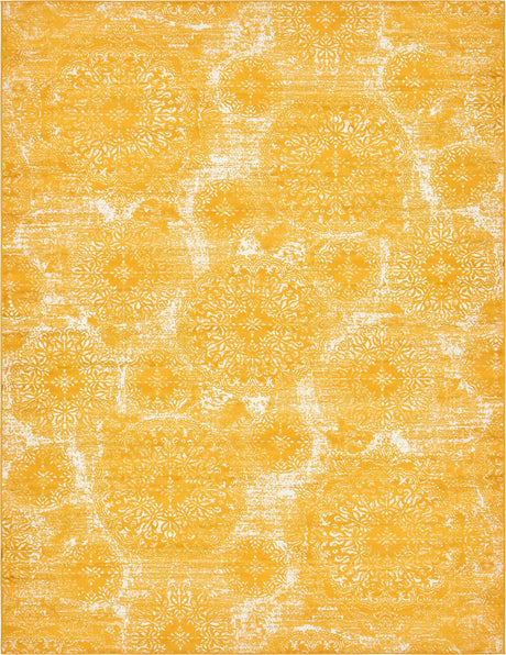 Yellow 9' x 12' 2 Sofia Rectangle Rug