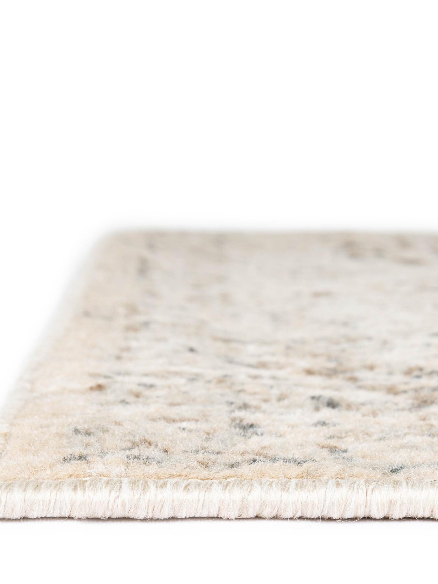 Beige 8' x 10' Tuareg Rectangle Area Rug Vintage Inspired Distressed Look Durable Easy Clean Carpet for Unique Home Interiors for Sale at Rug Engine