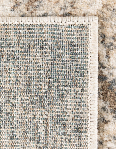 Beige 4' x 6' Tuareg Rectangle Area Rug Vintage Inspired Distressed Look Durable Easy Clean Carpet for Unique Home Interiors for Sale at Rug Engine