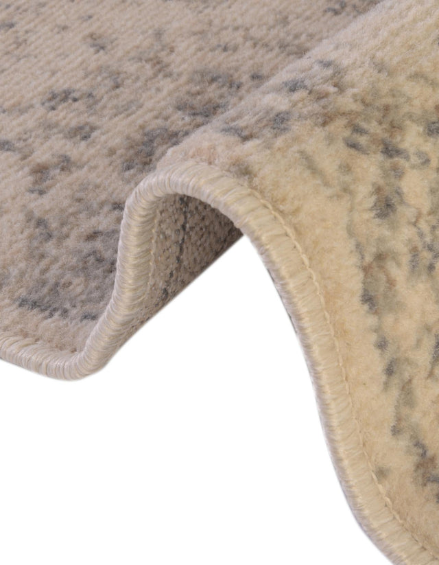 Beige 8' x 8' Tuareg Square Area Rug Vintage Inspired Distressed Look Durable Easy Clean Carpet for Unique Home Interiors for Sale at Rug Engine