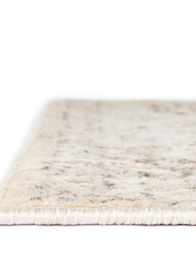 Beige 2' x 6' 1 Tuareg Runner Area Rug Vintage Inspired Distressed Look Durable Easy Clean Carpet for Unique Home Interiors for Sale at Rug Engine