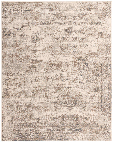Cream 8' x 10' Tuareg Rectangle Area Rug Vintage Inspired Distressed Look Durable Easy Clean Carpet for Unique Home Interiors for Sale at Rug Engine