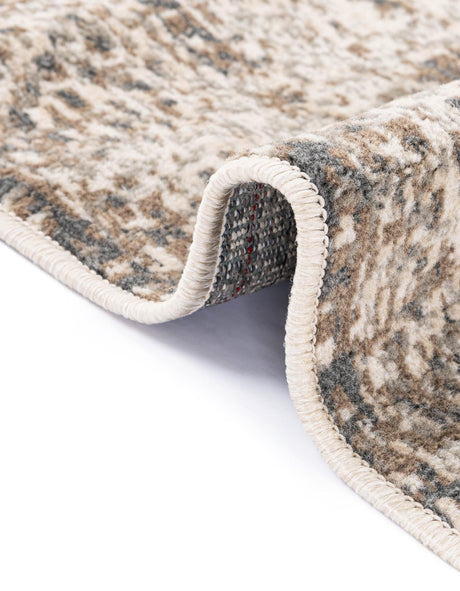 Cream 9' x 12' 2 Tuareg Rectangle Area Rug Vintage Inspired Distressed Look Durable Easy Clean Carpet for Unique Home Interiors for Sale at Rug Engine